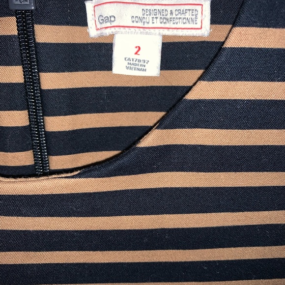 Gap Fit and Flare Striped Dress - Picture 3 of 5